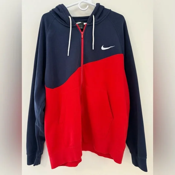 Nike Full Zip Mens Hoodie Sz XXL - Picture 1 of 8